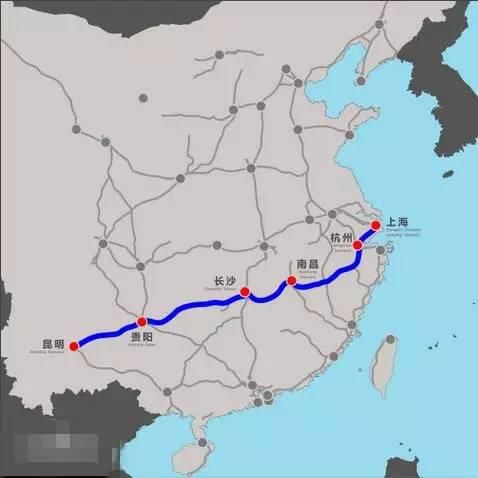 350公里/小时！中国东西向最长高铁将通车